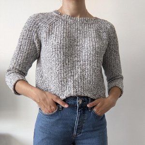 Black/white American Eagle Sweater - S